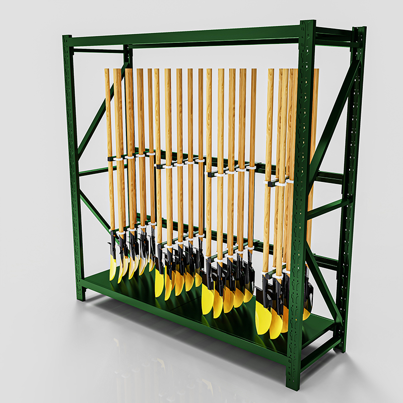 軍綠色貨架鍬鎬架鋼叉架
